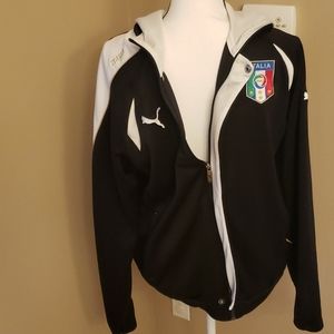 Men's Puma Italia zip up jacket size M